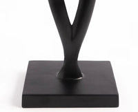 Twist Accent End Table Black
