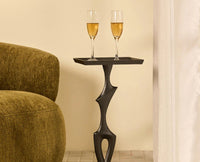 Twist Accent End Table Black