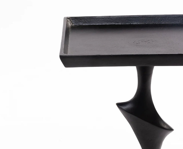 Twist Accent End Table Black