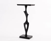 Twist Accent End Table Black