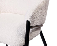 Vale Vibrance Dining Chair – Modern Upholstered Dining Chair for Home & Café White