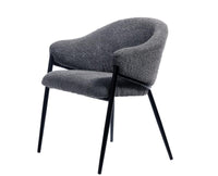 Vale Vibrance Dining Chair – Modern Upholstered Dining Chair for Home & Café Grey