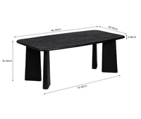 Velmora 6 Seater Dining Table