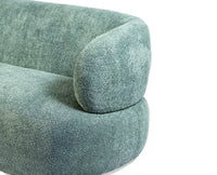 Velora Three Seater Sofa In Cotton Fabric - sofa - Furniselan - Green