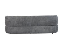 Velora Three Seater Sofa In Cotton Fabric - sofa - Furniselan - Dark-Grey