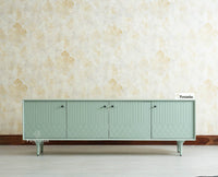 Verona Grid Wooden Large Tv Cabinet Media Unit 4 Door Furniselan silt green