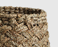 Victoria Studio Basket Natural Seagrass Brown