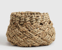 Victoria Studio Basket Natural Seagrass Brown