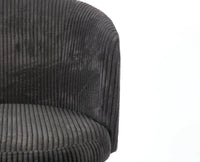 Vista Valley Vibrance Dining Chair – Modern Upholstered Dining Chair for Home & Café Grey