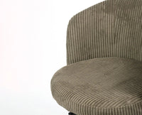 Vista Valley Vibrance Dining Chair – Modern Upholstered Dining Chair for Home & Café Sage green