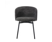 Vista Valley Vibrance Dining Chair – Modern Upholstered Dining Chair for Home & Café Grey