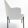 Walden Cotton Armchair - Dining Chair - Furniselan - White