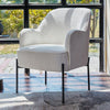 Walden Cotton Armchair - Dining Chair - Furniselan - White