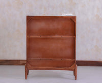 Wellington Solid Wood Bar Cabinet - Bar Cabinet - Furniselan- Brown Finish