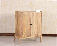 Wellington Solid Wood Bar Cabinet - Bar Cabinet - Furniselan