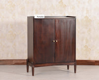 Wellington Solid Wood Bar Cabinet - Bar Cabinet - Furniselan