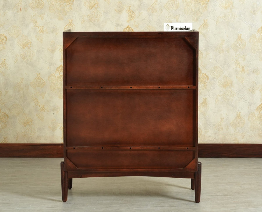 Wellington Solid Wood Bar Cabinet - Bar Cabinet - Furniselan Grey-Finish
