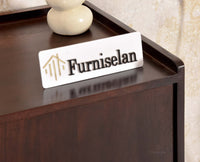 Wellington Solid Wood Bar Cabinet - Bar Cabinet - Furniselan