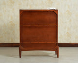 Wellington Solid Wood Bar Cabinet - Bar Cabinet - Furniselan- Brown Finish