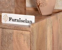 Wellington Solid Wood Bar Cabinet - Bar Cabinet - Furniselan