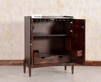 Wellington Solid Wood Bar Cabinet - Bar Cabinet - Furniselan