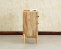 Wellington Solid Wood Chest of Drawer Furniselan-Natural Finish