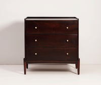Wellington Solid Wood Chest of Drawer Furniselan-Grey-Finish