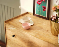 Wellington Solid Wood Chest of Drawer Furniselan-Natural Finish
