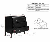 Wellington Solid Wood Chest of Drawer - Furniselan