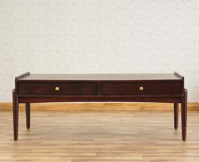 Wellington Solid Wood Coffee Table Furniselan - Grey-Finish