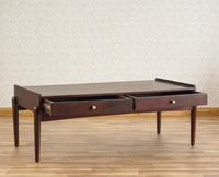 Wellington Solid Wood Coffee Table Furniselan - Grey-Finish