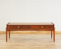 Wellington Solid Wood Coffee Table Furniselan - Brown-Finish