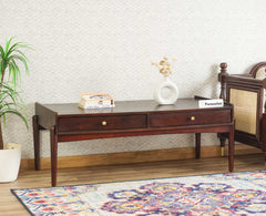 Wellington Solid Wood Coffee Table Furniselan - Grey-Finish