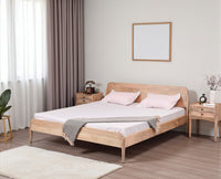 Wellington Solid Wood King Size Bed - King Size Bed - Furniselan