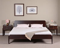 Wellington Solid Wood King Size Bed - King Size Bed - Furniselan