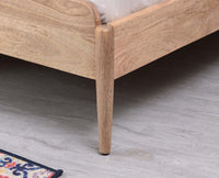 Wellington Solid Wood Queen Size Bed - Queen Size Bed - Furniselan