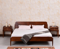 Wellington Solid Wood Queen Size Bed - Queen Size Bed - Furniselan