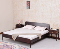 Wellington Solid Wood Queen Size Bed - Queen Size Bed - Furniselan