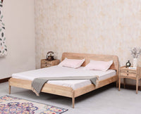 Wellington Solid Wood Queen Size Bed - Queen Size Bed - Furniselan