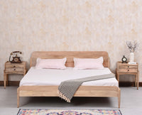 Wellington Solid Wood Queen Size Bed - Queen Size Bed - Furniselan