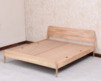 Wellington Solid Wood Queen Size Bed - Queen Size Bed - Furniselan