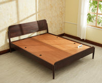 Wellington Solid Wood King Size Bed Grey Finish