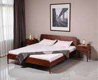 Wellington Solid Wood Queen Size Bed - Queen Size Bed - Furniselan