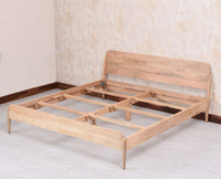 Wellington Solid Wood Queen Size Bed - Queen Size Bed - Furniselan