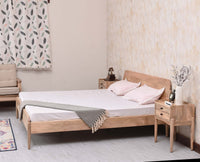 Wellington Solid Wood Queen Size Bed - Queen Size Bed - Furniselan