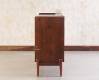 Wellington Solid Wood Sideboard Cabinet - Sideboard - Furniselan - Brown-Finish