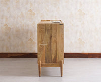 Wellington Solid Wood Sideboard Cabinet Furniselan - Natural-Finish