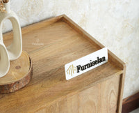 Wellington Solid Wood Sideboard Cabinet Two Door - Sideboard - Furniselan- Natural Finish