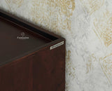 Wellington Solid Wood Sideboard Cabinet Two Door - Sideboard - Furniselan- Grey Finish