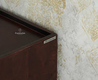 Wellington Solid Wood Sideboard Cabinet Two Door - Sideboard - Furniselan- Grey Finish